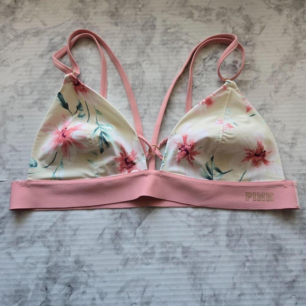Pink by Victoria's Secret Bonded Bralette - Size M - Picture 4 of 12